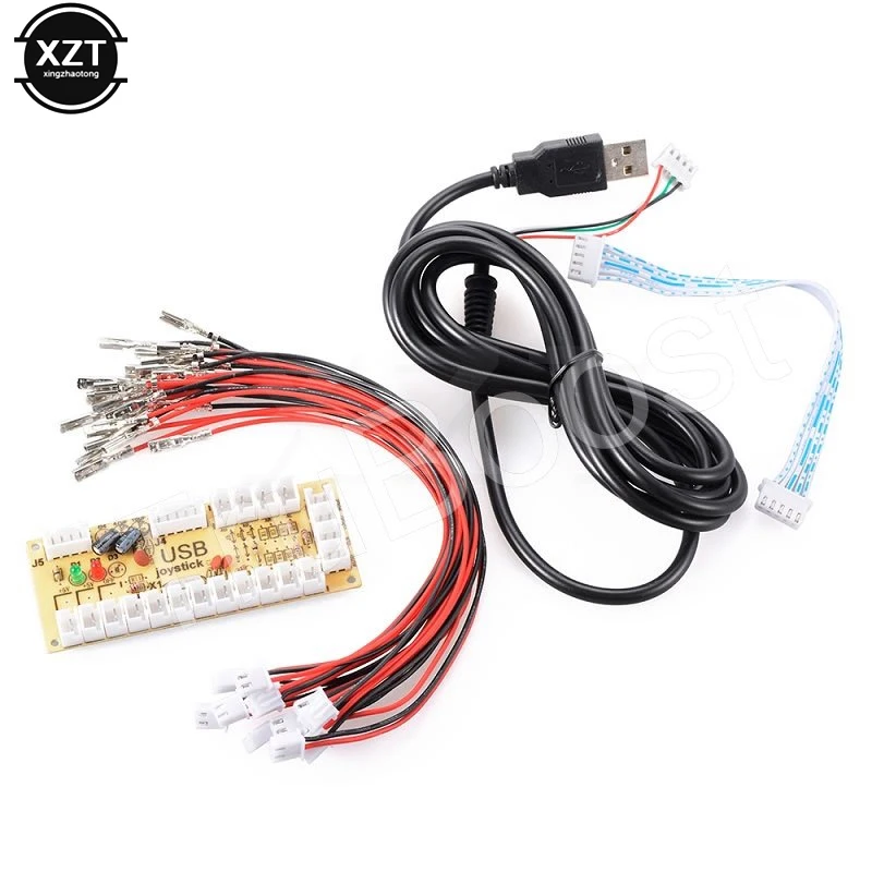 USB кодировщик с нулевой задержкой джойстик для ПК и кнопка управления ручками