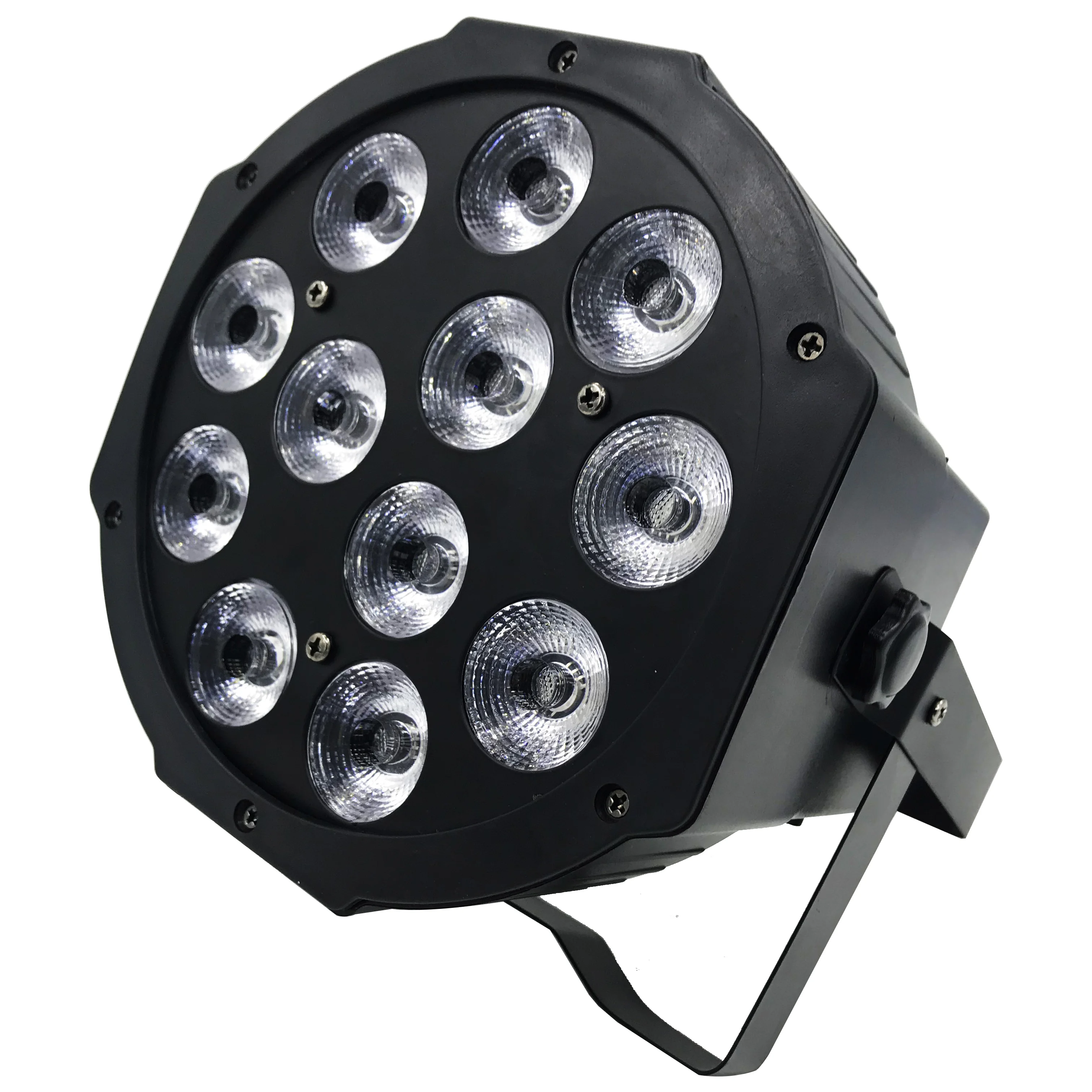 12x12 Вт rgbw led par luz dmx512 6/10ch conduziu a de lavagem profissional palco dj equipamento luzes discoteca Эффект | Отзывы и видеообзор