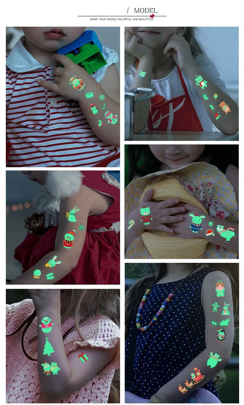 2 шт. светящиеся наклейки для детской ёмкости | Дом и сад