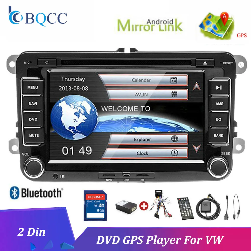 Автомобильный мультимедийный плеер Авто аудио gps Авторадио Камачо 2Din DVD для s