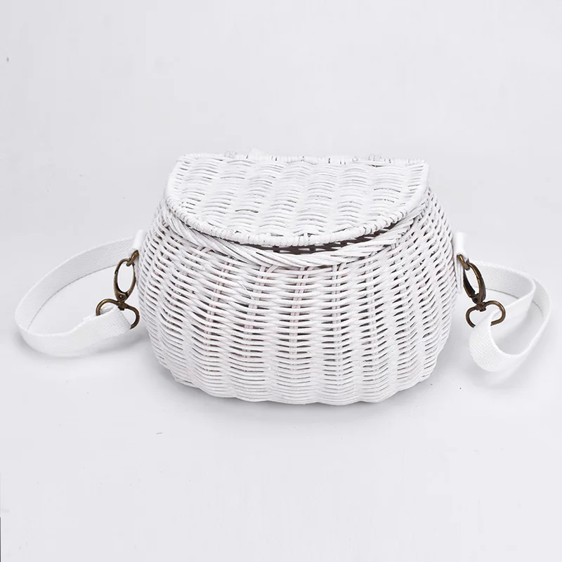 6 цветов детская пляжная соломенная сумка из ротанга для взрослых женская