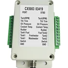 Многофункциональный преобразователь NMEA 2000 для подключения до 18 датчиков 0-190 Ом CX5003 Преобразователь NMEA2000 для лодки, яхты, морского датчика