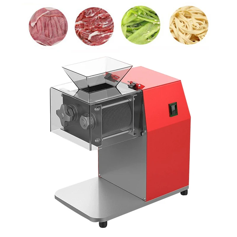 

Meat Cutter Economical Desktop Electric Slicer Small Commercial Meat Cutting Machine Chicken Shredding Machine