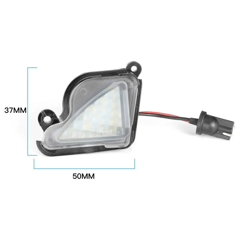 2xled Canbus под боковое зеркало Puddle светильник для Skoda Octavia Mk3 5E 2012-2017 превосходные 2 3