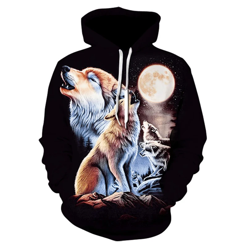 

Толстовка мужская с капюшоном, Повседневная Уличная одежда, свитшот с 3d-рисунком животных, марионетки, кота, худи с графическим принтом в ст...