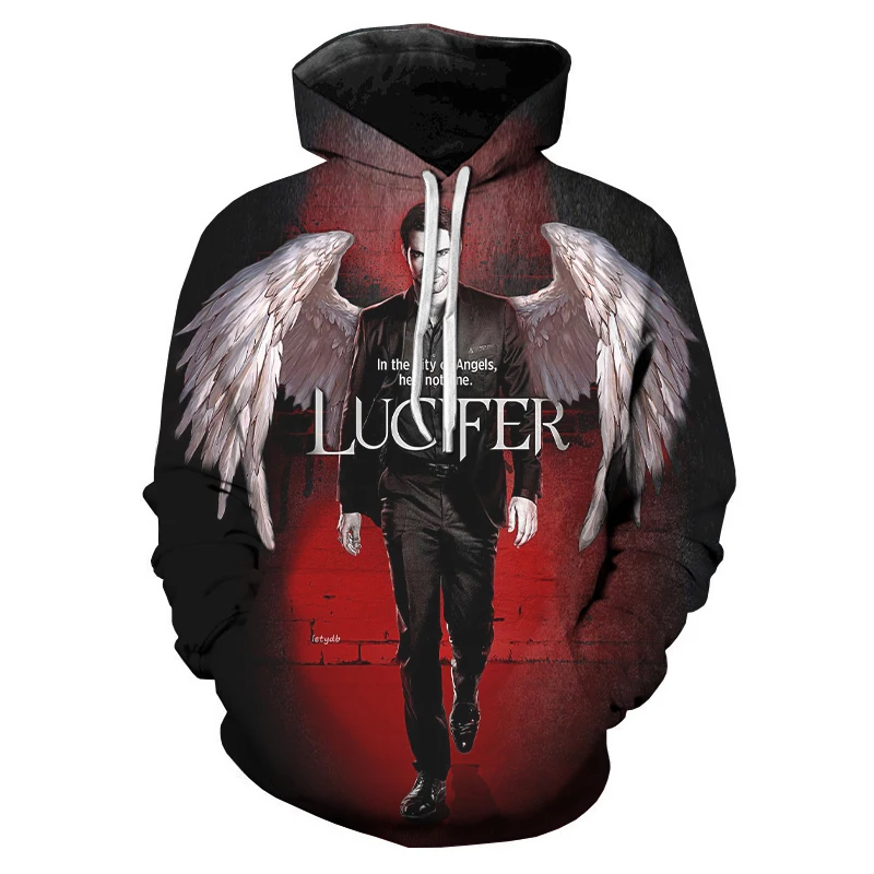 

Lucifer 3D Printed Hoodies Unisex 2021 American TV Series Casual Sweatshirts O-Neck Polyester Funny Bigsize Pullover 2XS-5XL