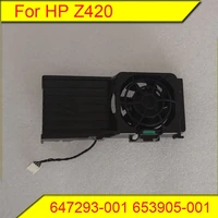 for original hp z420 workstation memory cooling fan 647293 001 653905 001