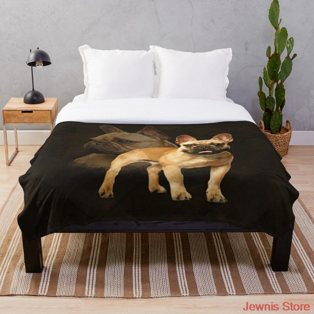 

Französisch Bulldog Frenchie Hund Werfen Decke Bettdecke Weiche Werfen Bett Sofa Abdeckung Für Kinder Kind Mädchen Jungen Weihna