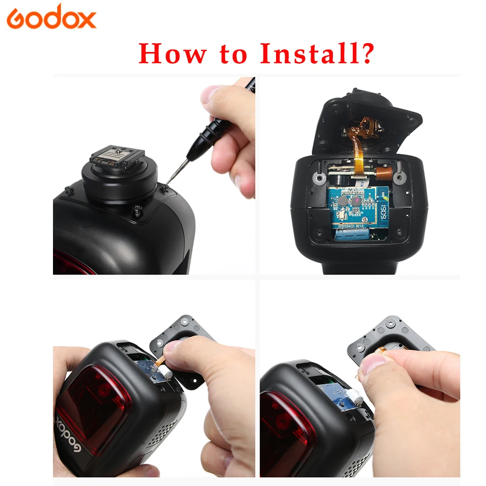 Godox Speedlite V1 V1C V1N V1S V1F V1O V1P Flash Hot Shoe Replace Accessories for canon nikon sony pentax cameras | Электроника