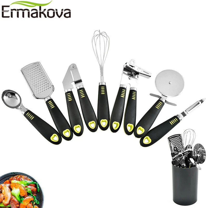Кухонный гаджет ERMAKOVA набор посуды Шалер для сыра лопата пиццы нож чеснока пресс