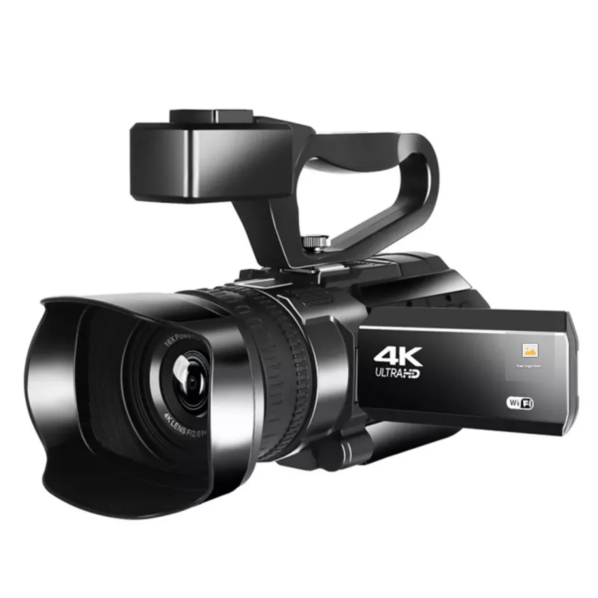 

Digital Vlogging Camcorder 48MP Stream Camera for YouTube Live Streaming 30X Zoom WiFi Night Vision 4K Video