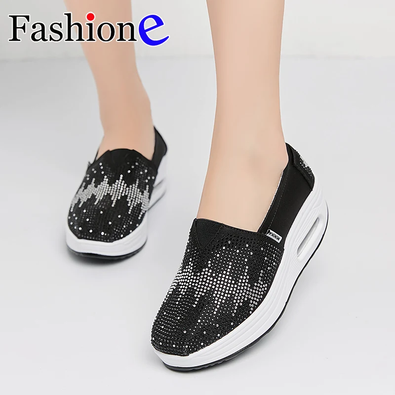 Обувь для похудения женская летняя дышащая Спортивная обувь без застежки