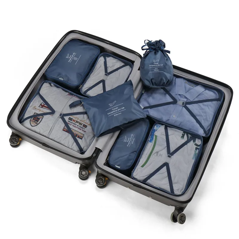 8 шт./компл. дорожная сумка для упаковки в кубики переносная вместительная