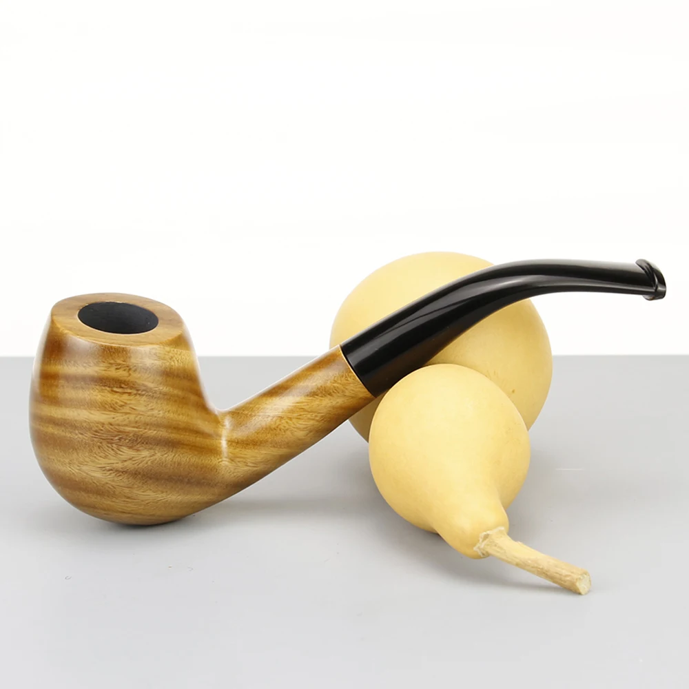 

Высокое качество деревянная курительная трубка 9 мм фильтр зеленый сандалового дерева труба 10 Инструменты Бесплатная ручной работы в виде ...