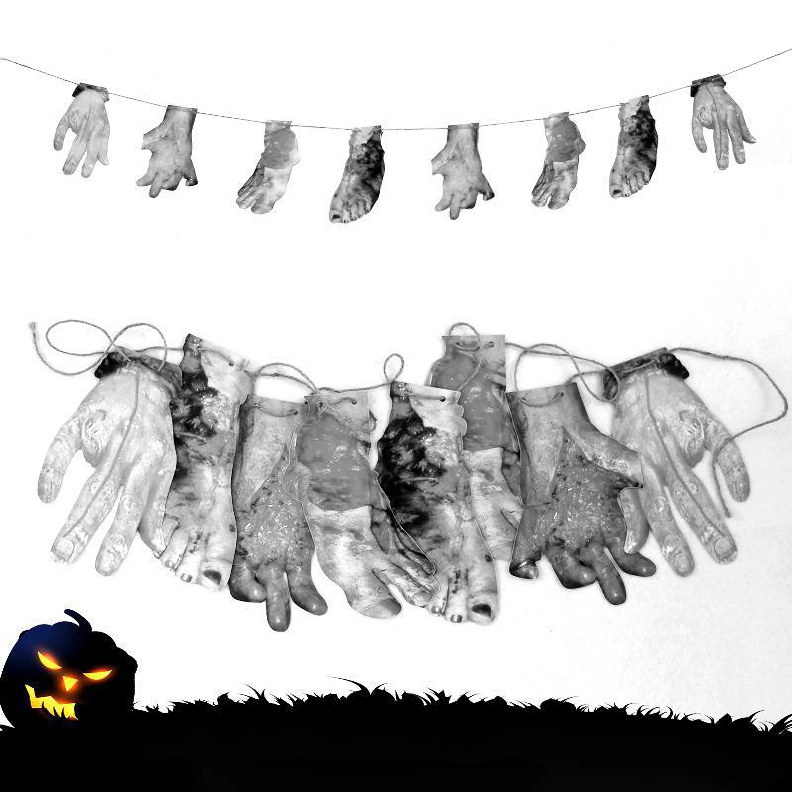 Хэллоуин decorationsHold флага и Повесьте его на flagDecorations для призрак фестиваль вечерние