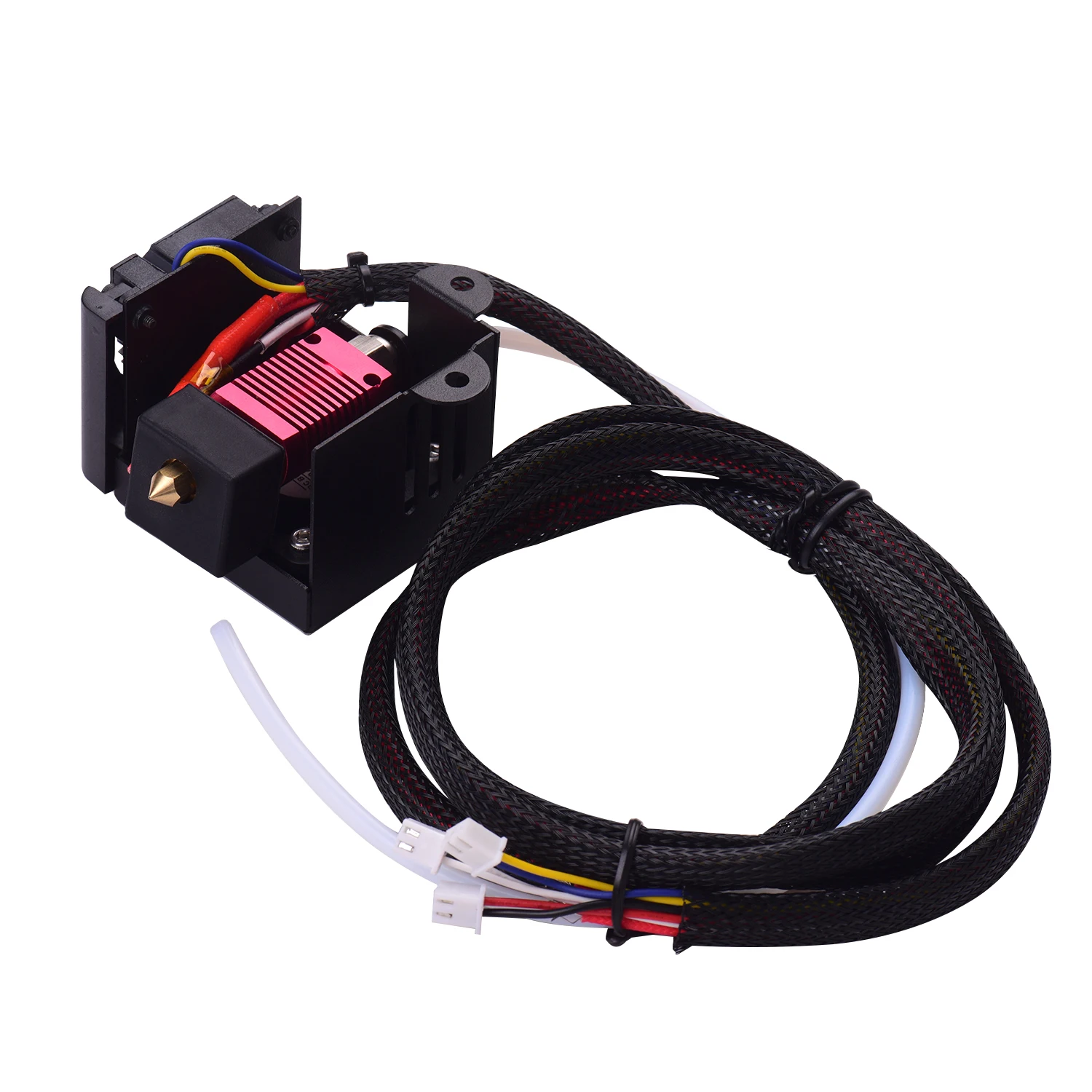 24 В Комплект экструдера Hotend в сборе с насадкой 0 4 мм алюминиевый нагревательный