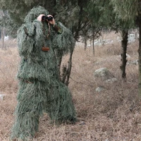 5pcsset camouflage ghillie suit yowie sniper tactical clothes camo suit for hunting paintball ghillie suit men hunting clothes