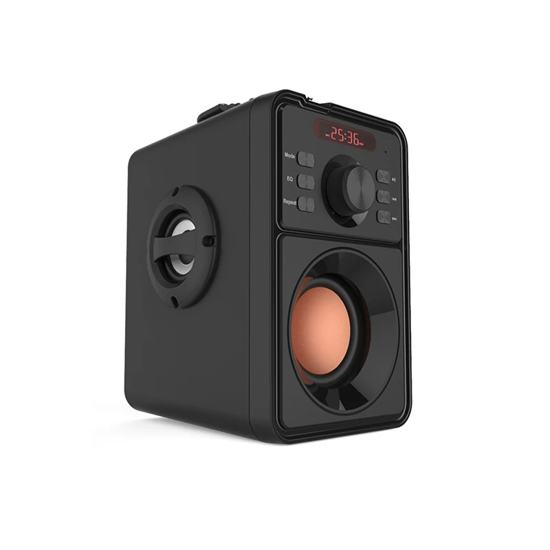 Bluetooth Wireless Portable Player Big Power Stereo Subwoofer Heavy Bass Speakers Sound Box Support FM Radio TF AUX USB | Электроника
