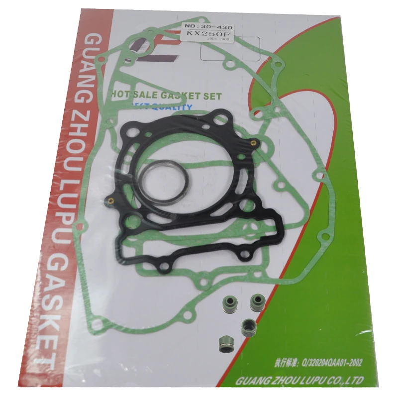 Комплект прокладок цилиндра двигателя мотоцикла для Kawasaki Kx250 F Kx250f 2004 -2007 |