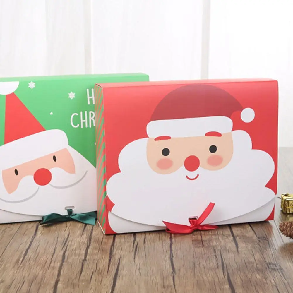 

Новинка 2022, Рождество, продается по одному, рождественский подарок, декоративная коробка, контейнер, коробка, красивые яблоки, подарок, Ева ...