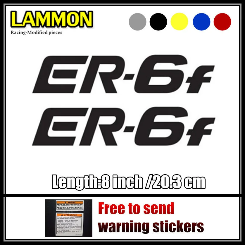

motorcycle bike Fuel tank Wheels Fairing notebook Luggage helmet MOTO Sticker decals For Kawasaki ER6f ER 6f
