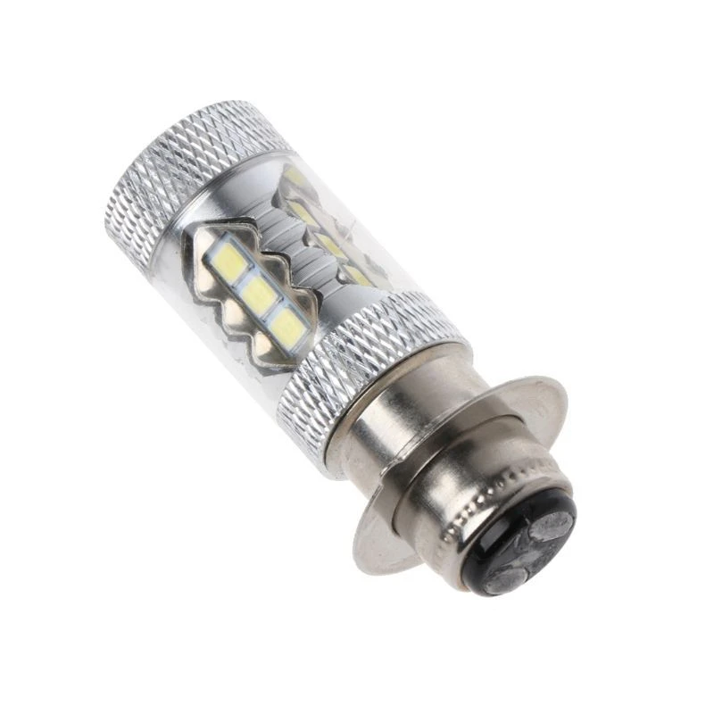 Фасветильник головного света для мотоцикла H6 80 Вт BA20D LED 6000K PX15D автомобильные