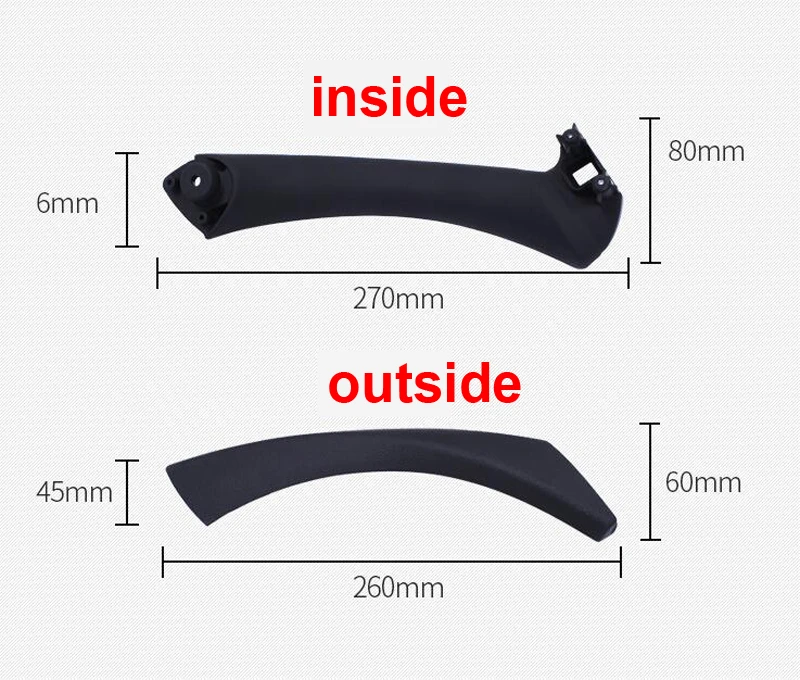 Автомобильный Стайлинг левая/правая сторона внутренняя дверная панель ручка