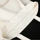 2021 новые вместительные белые повседневные модные сумки через плечо Harajuku однотонные холщовые женские корейские черные