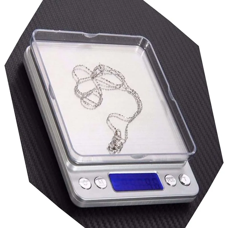 

500gx0.01g 1kg/2kg/3kgx0.1g LCD Portable Mini Electronic Digital Scales Pocket Case Postal Kitchen Jewelry Weight Balance Scale