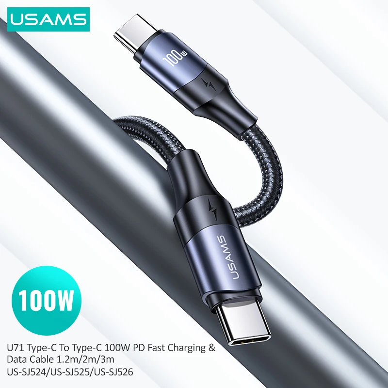USB кабель Type C Lightning для iPhone 12 11 Pro 100 Вт|Кабели мобильных телефонов| |