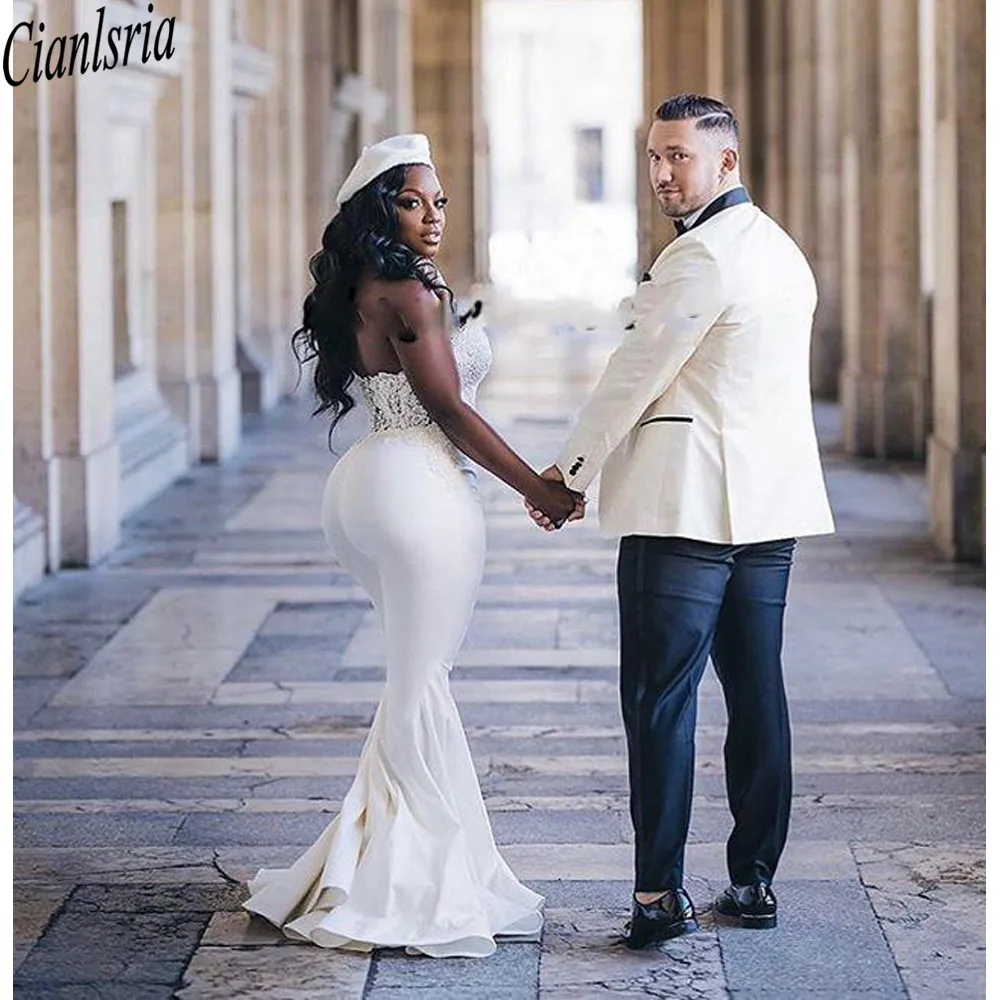 

Женское платье-комбинезон в африканском стиле, кружевной корсет с сердечком, уличное платье для невесты, костюм с брюками