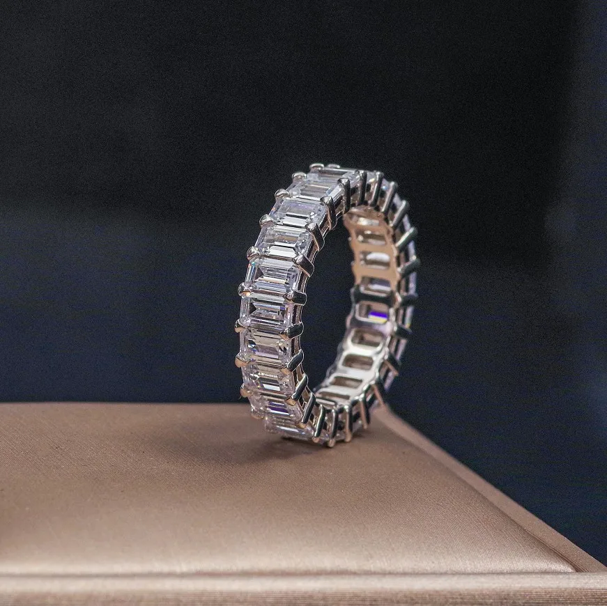 

CMajor, 100% чистое серебро S925 пробы, роскошное ювелирное изделие, 5А, большое кубическое циркониевое обручальное Брендовое свадебное Ювелирное ...