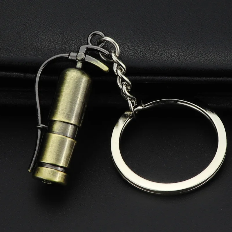 Новый Модный изысканный брелок для ключей в форме огнетушителя подвесной