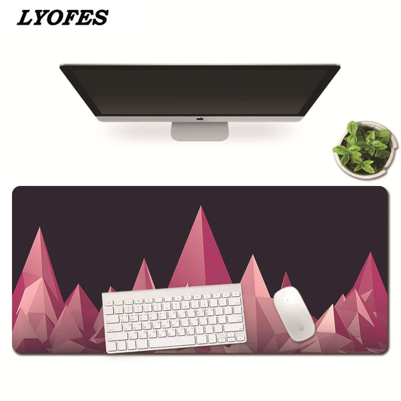 nordic geometric mouse pad large laptop mouse mat waterproof gaming writing desk mats for office home pc computer keyboard free global shipping