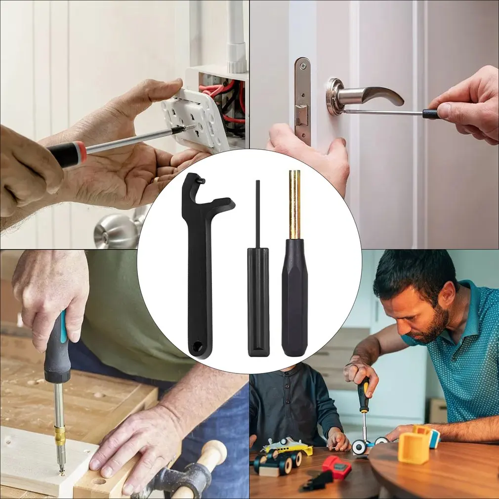 

Sturdy Aluminum Disassembly Wrench set Disassembly Tool High Hardness Portable Ergonomic Design Punch Tool