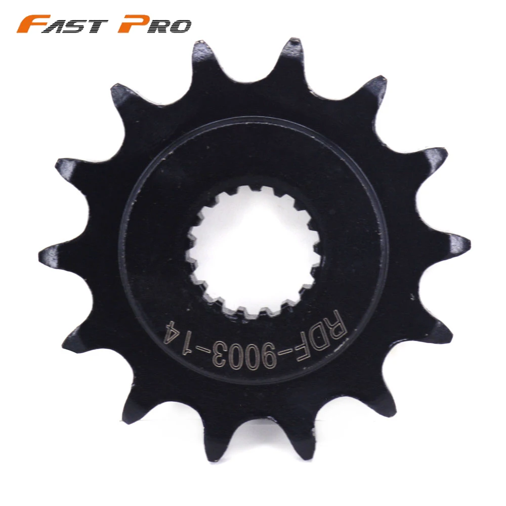 Передняя Звездочка цепи для мотоцикла 520 13T 14 T HONDA TRX450R 04 TRX700 08 09 CR250R 88 CRF450R CRF450X CRM250