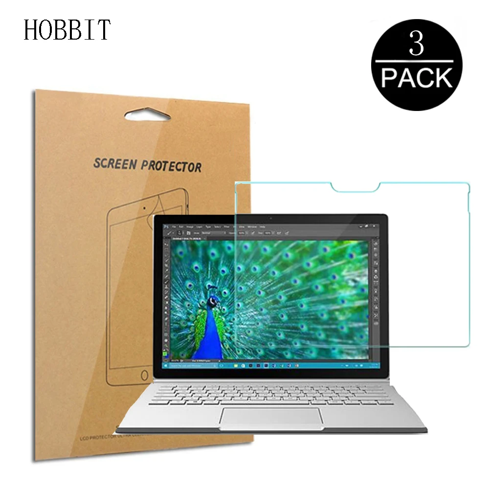 

3PCS PET Film Screen Protector For Microsoft Surface Book 3 2 1 Book1 Book2 Book3 13.5 15 SurfaceBook Tablet Protective Film