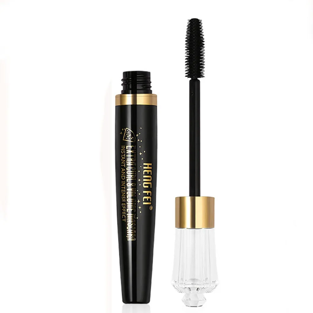 

HengFei Cool Black Curling Thick And Smooth Waterproof Easy To Remove Mascara Eyelash Long Curling Lashes Extension Makeup
