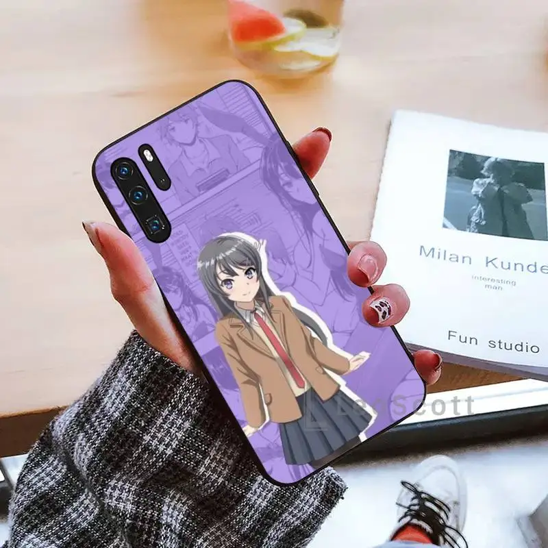 

Sakurajima Mai Anime Phone Case For Huawei Y5 Y6 II Y7 Y9 PRIME 2018 2019 NOVA3E P20 PRO P10 Honor 10