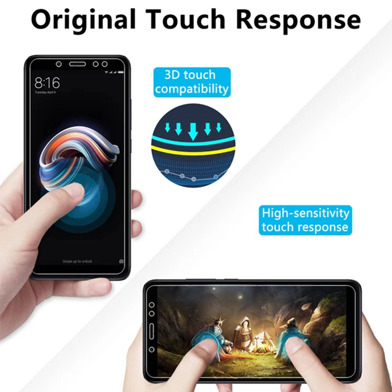 Закаленное стекло 9H для Xiaomi Redmi Note 5 пленка экрана 6A S2 6 Pro 2 3 4 4X закаленное 5A Prime |