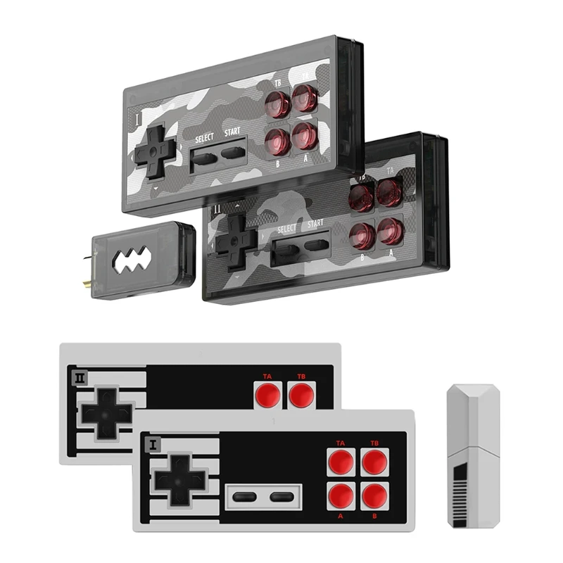 

Doubles Wireless Game Console Y2 8-Bit Usb Wireless Mini Game Console 45BA