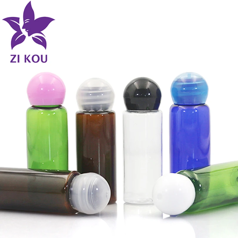 

Hot-selling high-end low-cost travel 10pcs/lot 20ml Cosmetics bottle plastic ball shape screw cap Free Shipping