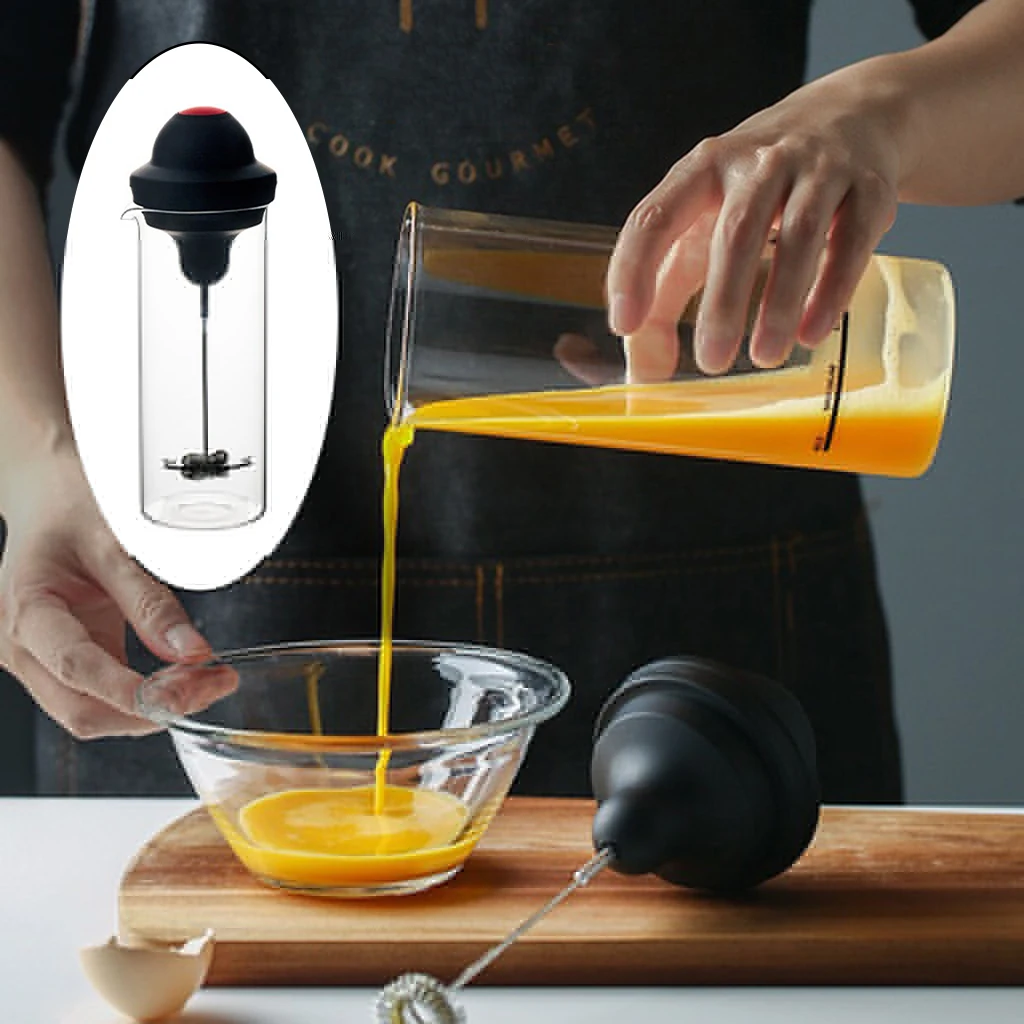 Milk Frother Cup Stainless Steel Foamer Blender Shake Mixer for Bulletproof Coffee Hot Chocolate Kitchen Gadgets | Бытовая техника