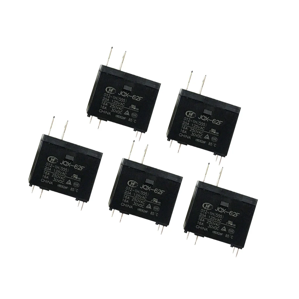 5 шт. JQX 62F 012 1H водонагреватель Микроволновая печь реле печи катушка 12VDC|Запчасти