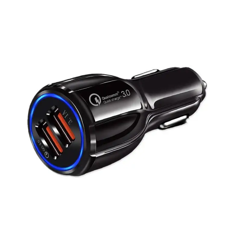 

Phone Charger Car Charger Quick Charge 3.0 Phone Fast Charger 2Ports USB Portable Charger for iPhone Xiaomi Wireless charger