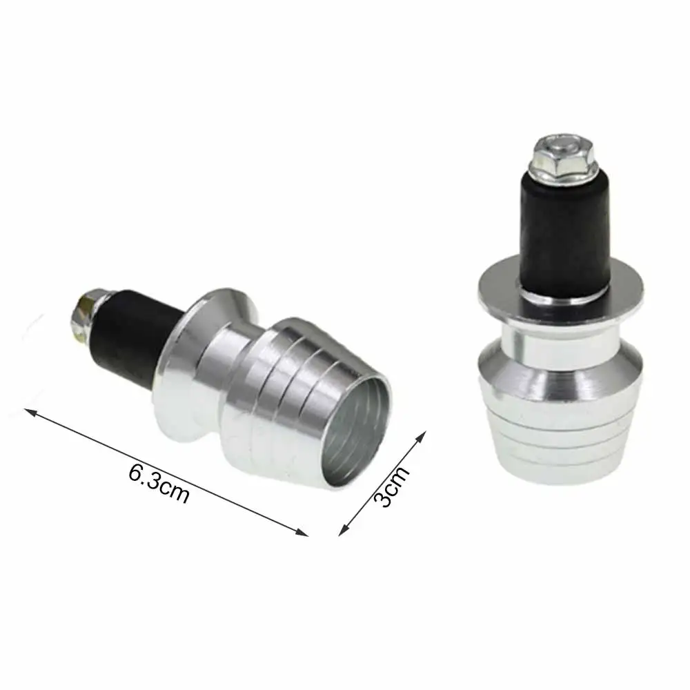 

Motorcycle Round Hand Grips Plug CNC Aluminum Alloy Handlebar End Caps For Electrocar Motorbike MTB Outdoor Accessories