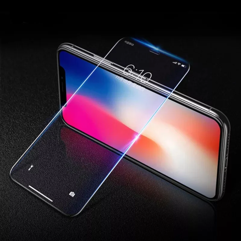 

3PCS Anti Blue-ray Full Cover Tempered Glass For iPhone 7 8 6 6s Plus X Screen Protector On iPhone X XR XS MAX SE 11 12 Pro