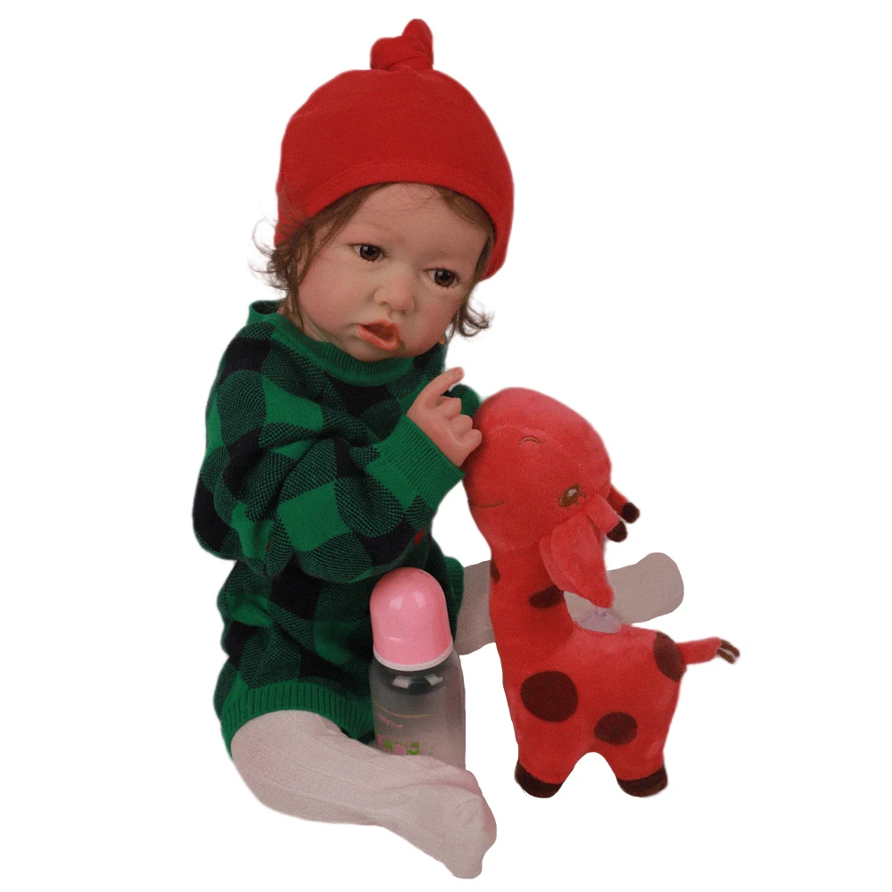 20 &quotмягкие виниловые игрушки для тела девочек кукла-реборн малышей игрушка