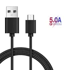 Кабель Micro USB, 5A, 1 м, 2 м, для быстрой зарядки и синхронизации данных, для Samsung S7, Huawei, Xiaomi Note, планшетов, Android