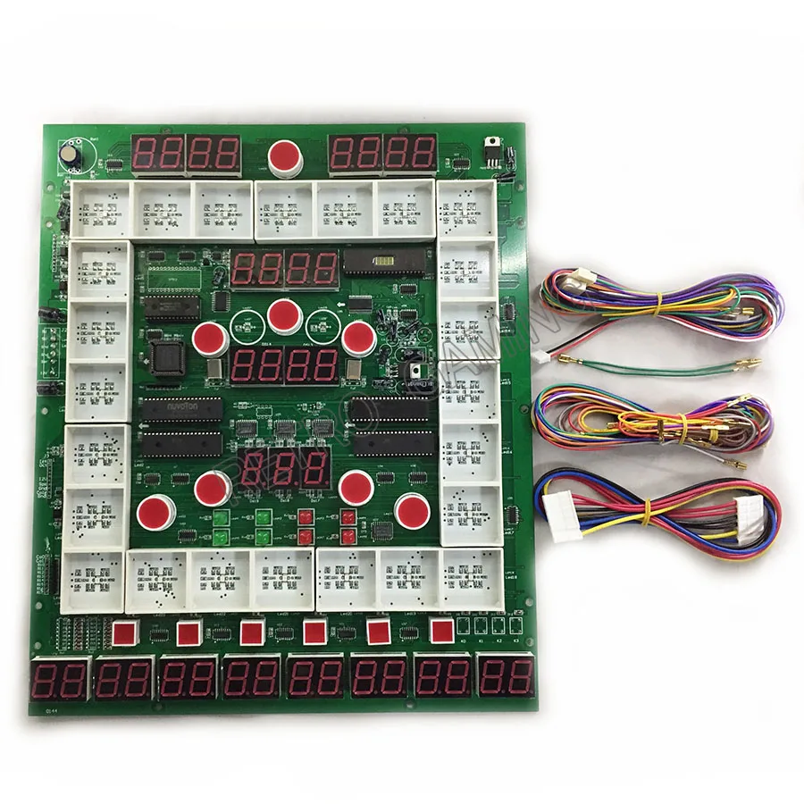 

Free shipping 1 Piece 2019 New Casino game board slot PCB mario game board with wiring harness for coin operated game machine